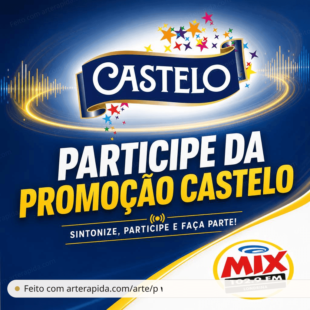 Participe da Promoção Castelo · ArteRápida