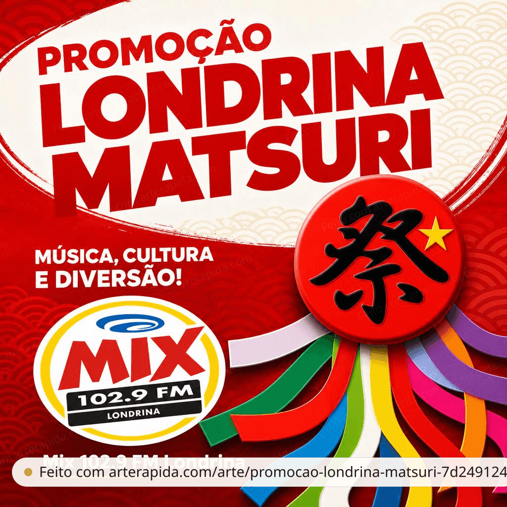 Promoção Londrina Matsuri · ArteRápida