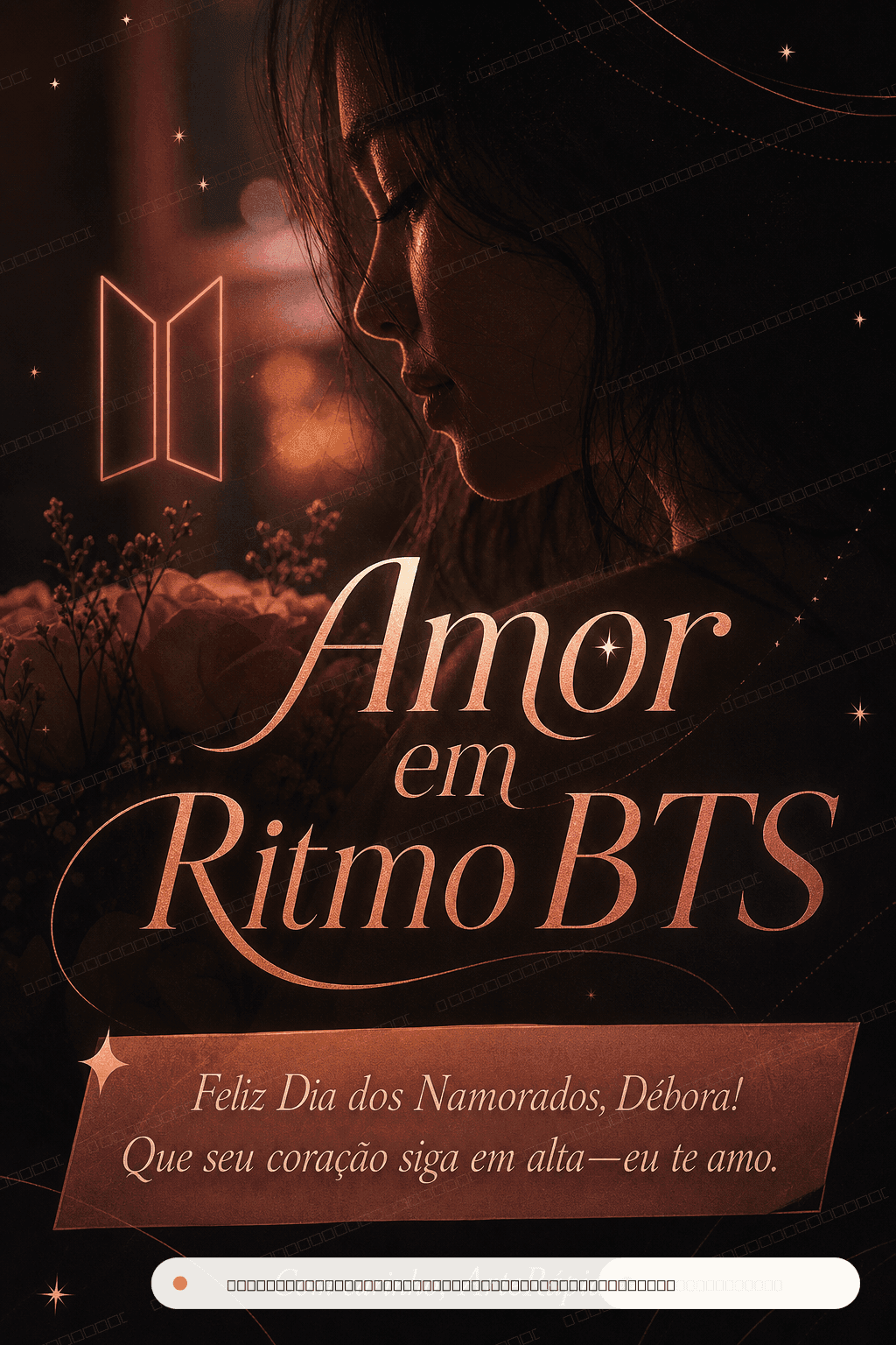 Amor em Ritmo BTS — Dia dos Namorados · ArteRápida