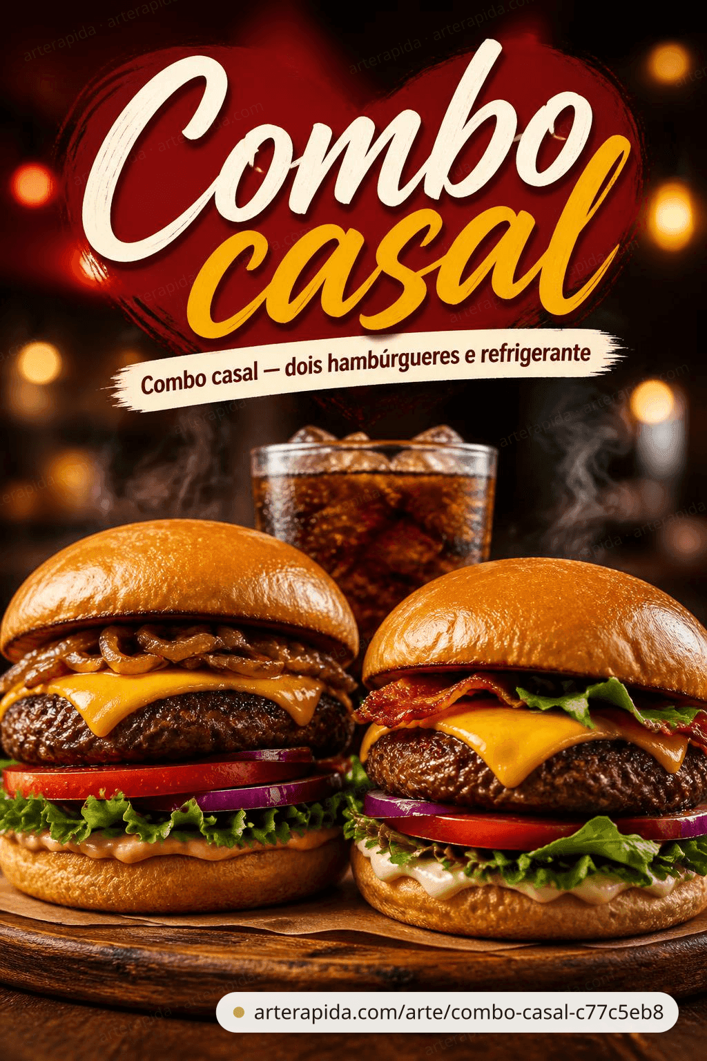 Combo casal - valentines · ArteRapida