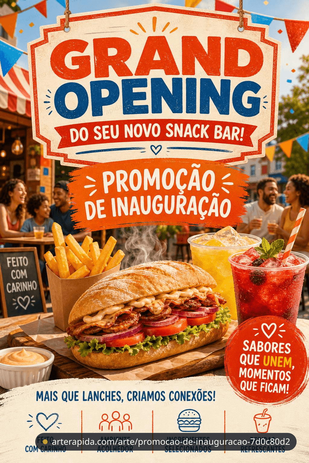 Promoção de inauguração · ArteRápida