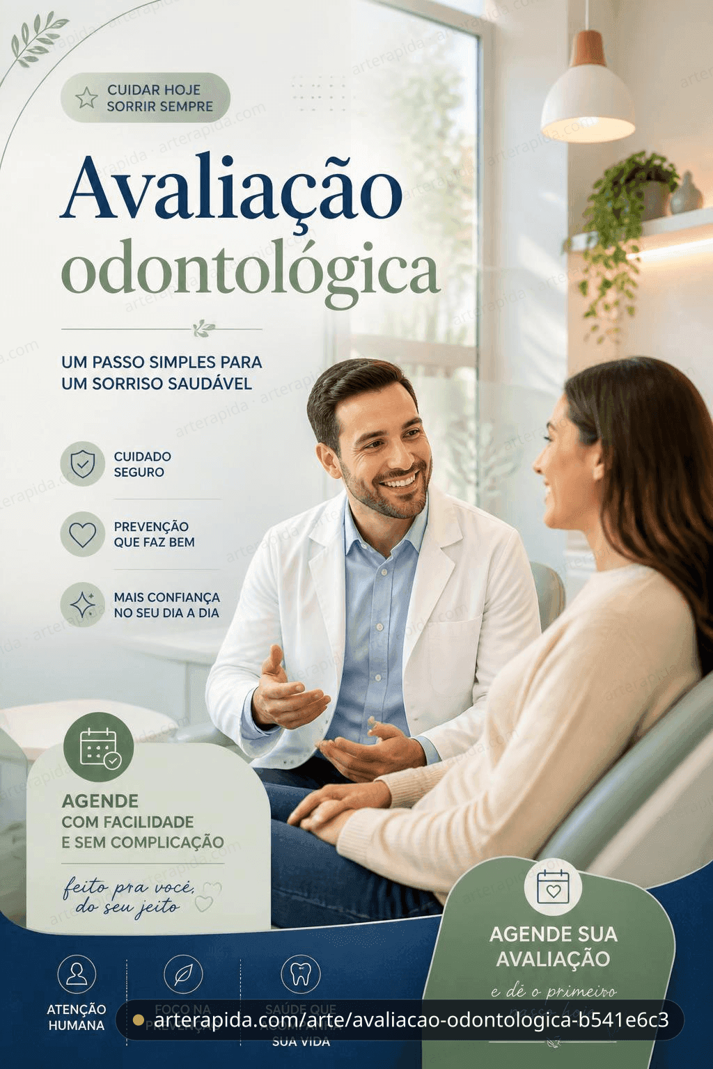 Avaliação odontológica · ArteRápida