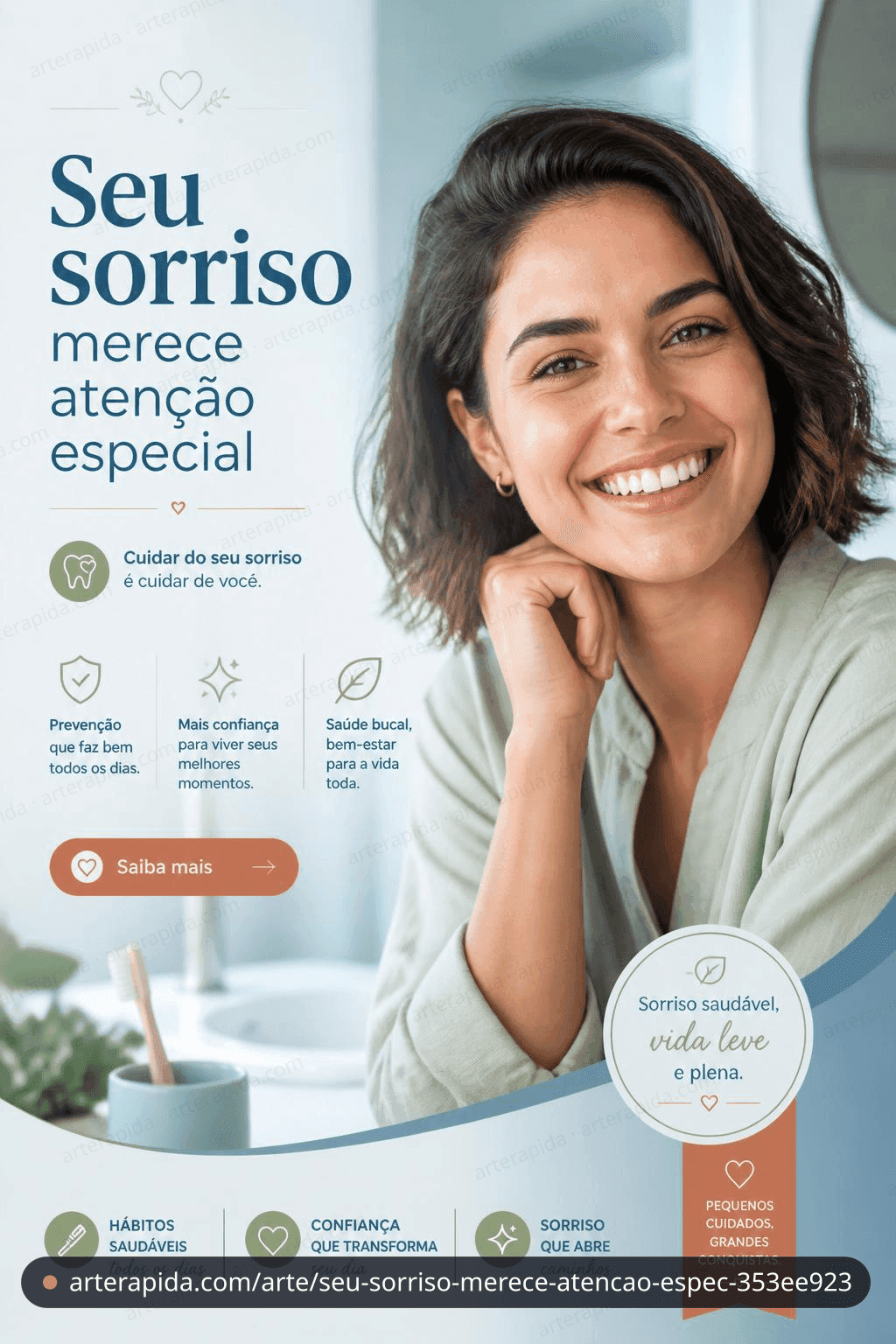 Seu sorriso merece atenção especial · ArteRápida
