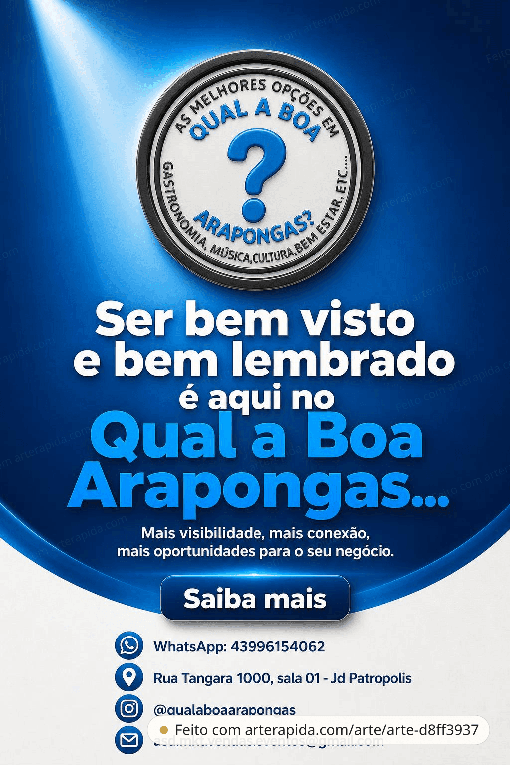 — Geral · ArteRápida