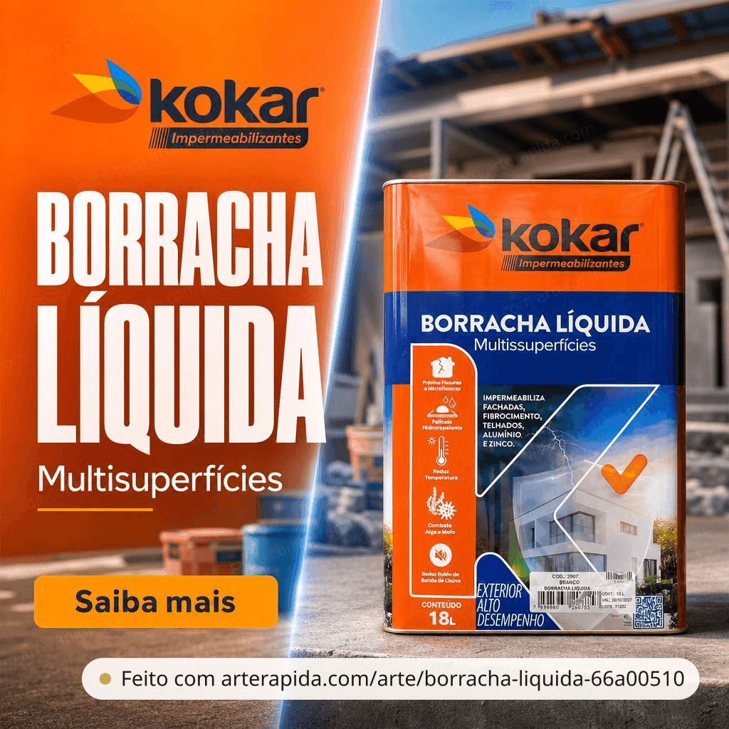 Borracha Líquida — Geral · ArteRápida